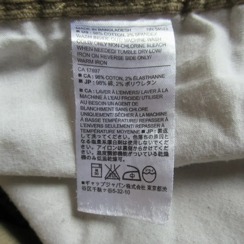 Banana Republic Pants Mens 35x32 Tan Corduroy Vintage Straight Slacks Cabincore